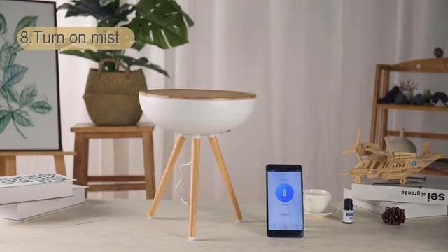 GX·Diffuser 1000ML Alexa WiFi Essential Oil Diffuser Smart Aroma Diffuser Humidifier 3 Mist Mode смотреть онлайн
