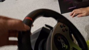 Распаковка игрового руля DEXP