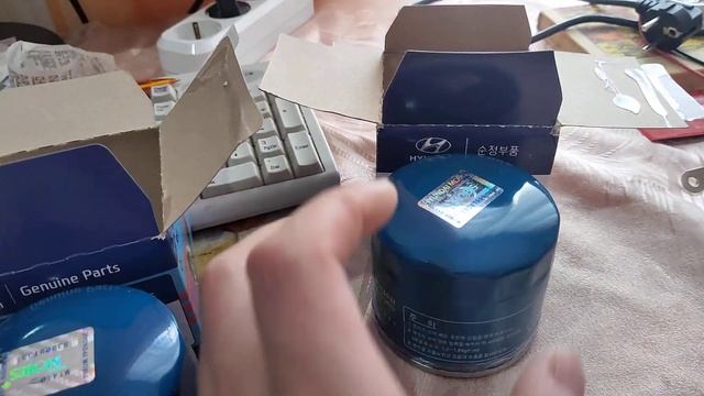 Масляные фильтра хенде Крета 2630035503..35504..35505. смотреть онлайн