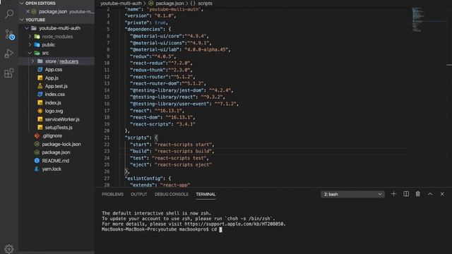 Laravel Lumen & React Redux Role Based Authorization(6)-create react-app & setting up redux-store. смотреть онлайн