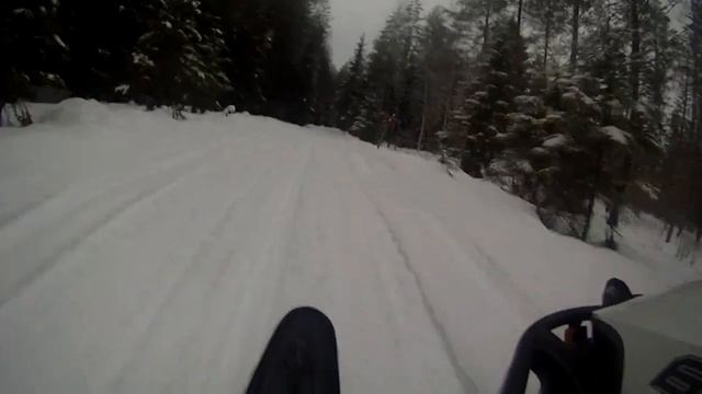 Polaris Wide Trak IQ 600 CFI Kelkkailua Tohmajärvi 2023