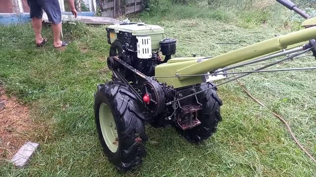 Моем мотоблок после сеноклса. Мотоблок Zubr 8 лошадиных сил смотреть онлайн