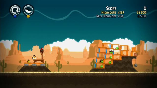 Angry birds Trilogy - 100% Mighty Eagle Score - Ham Em High Level 12-1 to 12-15 смотреть онлайн