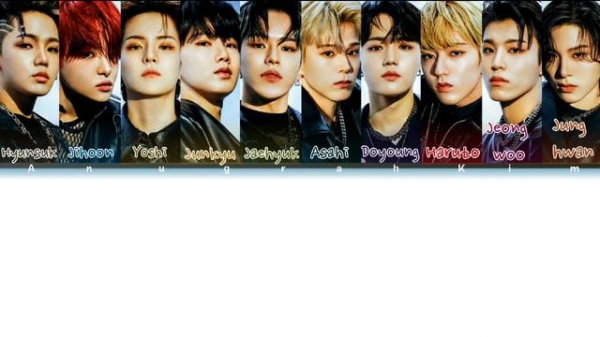 TREASURE (트레저)- " BONA BONA " | Lyrics color coded(Han/rom/Eng/가사)