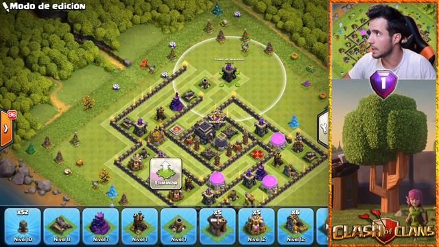 MEJORA 50 NIVELES de HEROES RAPIDO con este DISEÑO TH 9 | CLASH OF CLANS смотреть онлайн