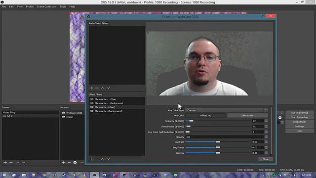 OBS Studio: Chroma Key / Green Screen / Double Green Screen Tutorial смотреть онлайн