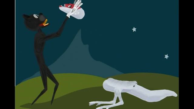 мультяшный котопёс VS мостовой червь смотреть онлайн