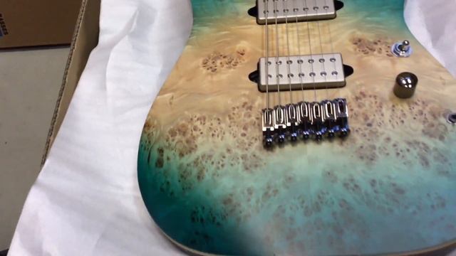 Unboxing Ibanez Premium RG1127PBFX-CIF смотреть онлайн