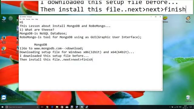 MongoDB and RoboMongo смотреть онлайн
