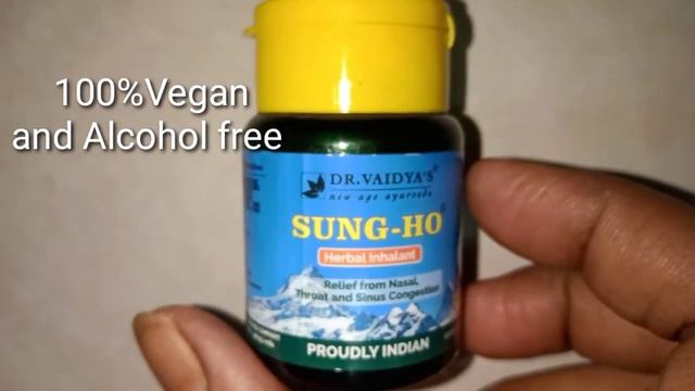 Sung-ho |Dr. Vaidya's Herbal Inhalant | for nasal, throat and sinus congestion | Ayurvedic смотреть онлайн