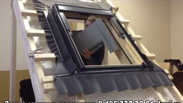 Установка и монтаж мансардных окон Velux | Велюкс / Kroi.ru смотреть онлайн