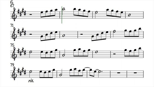 MEDLEY Alto Sax Can You Feel the Love Tonight Beauty and the Beast A Whole New World Sheet Partitur смотреть онлайн