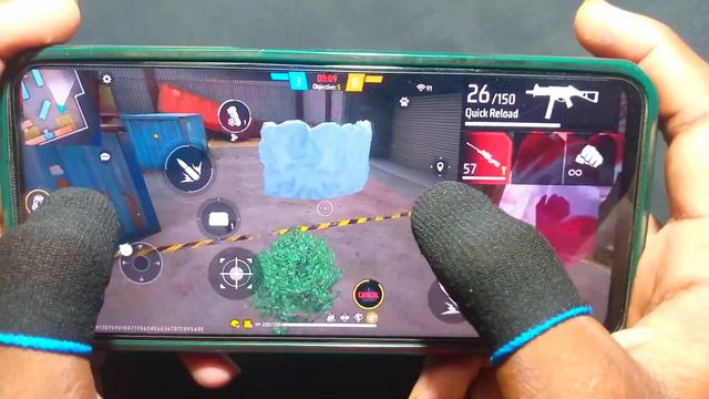 Free Fire Lover || 📲 Android 3 Fingers Gameplay || Lone Wolf Mode || Garena Max #freefiremax..