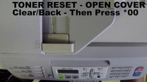 Brother MFC 7320 Toner Reset