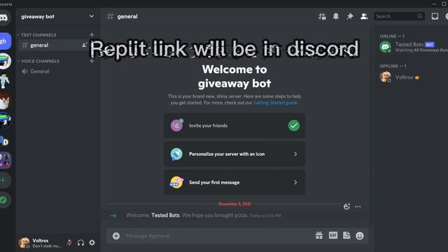 HOW TO MAKE GIVEAWAY BOT WITH BUTTONS IN DISCORD WITHOUT CODING?!?! | 2021 смотреть онлайн