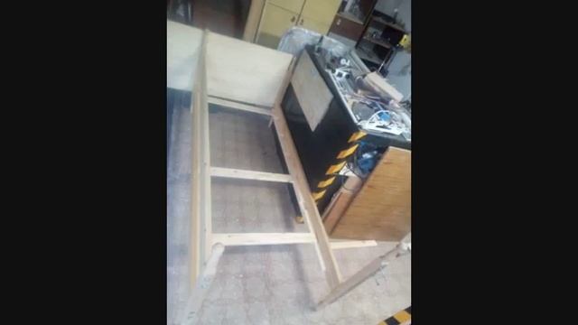 Деревянная кровать для ребёнка \Wooden bed for baby смотреть онлайн