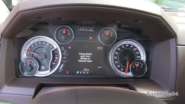 2013 Ram 1500 Laramie Crew Cab Start Up, Exhaust, And In Depth Review