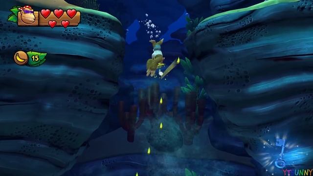 Donkey Kong Country: Tropical Freeze - New Funky Mode 100% WALKTHROUGH смотреть онлайн