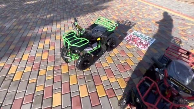 Квадроцикл электрический CROSSER EATV Viper 1000W детский электроквадроцикл Кроссер (2 январ 2023 г смотреть онлайн