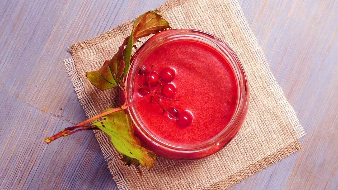 Калина с медом без варки на зиму ? Заготовка калины смотреть онлайн