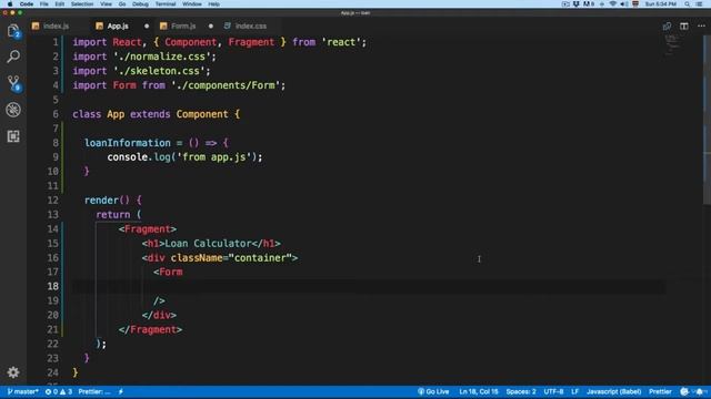 9 Handling Form Submissions & Props in React смотреть онлайн