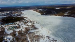 Умба с высоты птичьего полёта