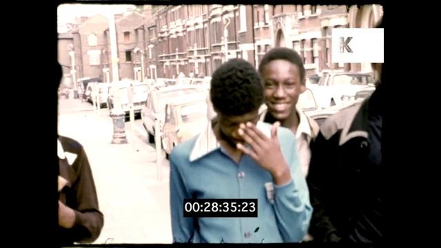 1970s London, Brixton Street Scenes and Daily Life, Black British Archive, 16mm смотреть онлайн