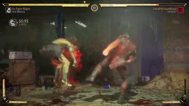 Mortal Kombat 11 - Jax Briggs vs. Skarlet смотреть онлайн