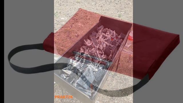 Складной переносной мангал-дипломат PRAKTIK смотреть онлайн