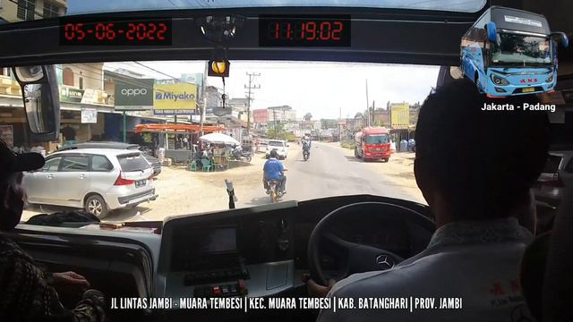 POV DRIVE MERCEDES BENZ BUS | ASMR ENGINE OM 906 LA | #17 MUARA BULIAN - MUARA TEMBESI смотреть онлайн