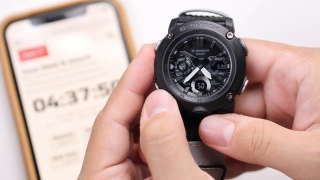 G-Shock GA-2000 Time Adjustment And Hand Allignment