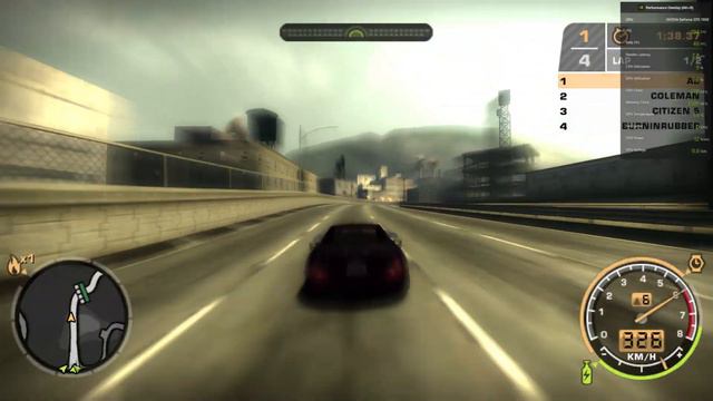 Need For Speed Most Wanted 2005 || Mercedes SL 500 Lap Time смотреть онлайн