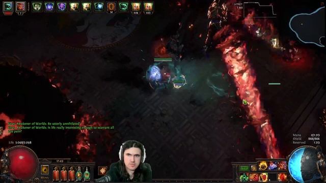 Неистовый дух Страж против УБЕР СИРУСА || Path of exile SRS Guardian 3.22 смотреть онлайн
