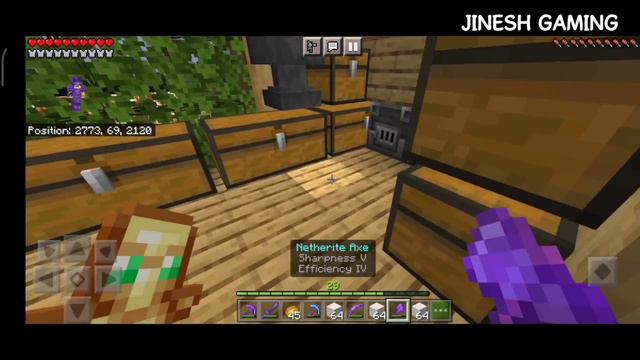 Minecraft Gameplay | Uruttu Ulagam Smp😍 | Marriage Function In Minecraft | Jinesh Gaming | Part-8 смотреть онлайн