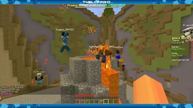 Minecraft Build Battle: Ninja Turtles and Vulcano's! смотреть онлайн