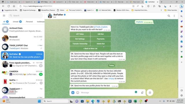 HOW TO GET TELEGRAM API KEY OR TELEGRAM TOKEN смотреть онлайн