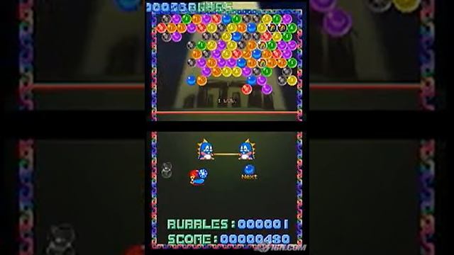 Bust-a-Move DS Nintendo DS Gameplay - Gameplay смотреть онлайн