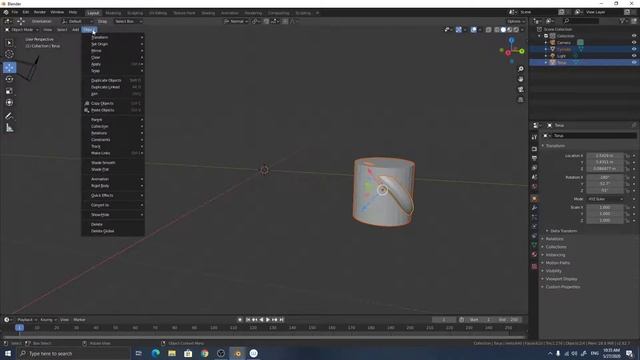 Align location and orientation in Blender смотреть онлайн