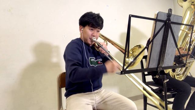 [Vol.5] J.S. Bach / Invention No.1 / Remote Brass Tokyo / tuba trombone duet смотреть онлайн