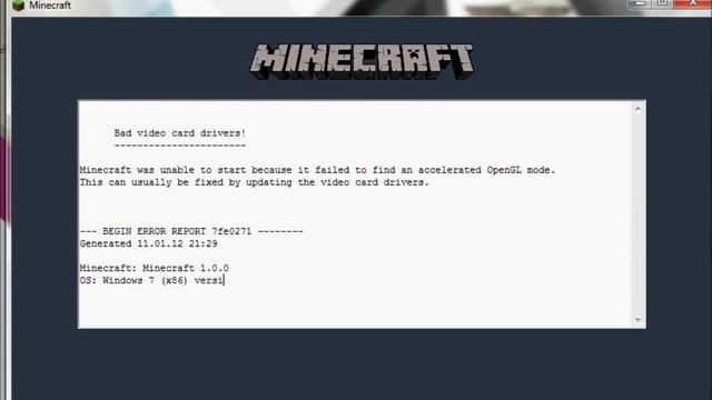 ERROR bei Minecraft (gecrackt) !!! Kann jemand helfen ? смотреть онлайн