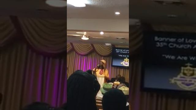 Amoye Dixon singing Destiny by Tina Cambell смотреть онлайн