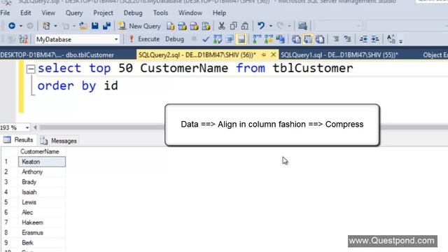 Columnstore index in sql server (tutorial) смотреть онлайн
