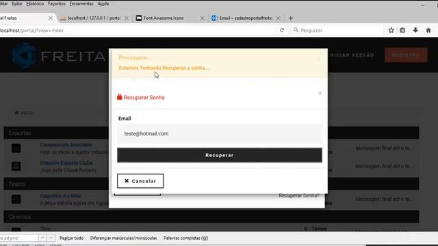 Portal de Notícias PHP 7 - Aula 01 - Módulo 02 - Fóruns смотреть онлайн