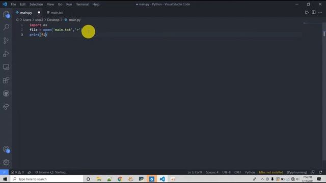 File Handling in python смотреть онлайн