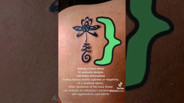 Lotus Flower , Unalome and Serch Bythol Tattoo Meaning смотреть онлайн
