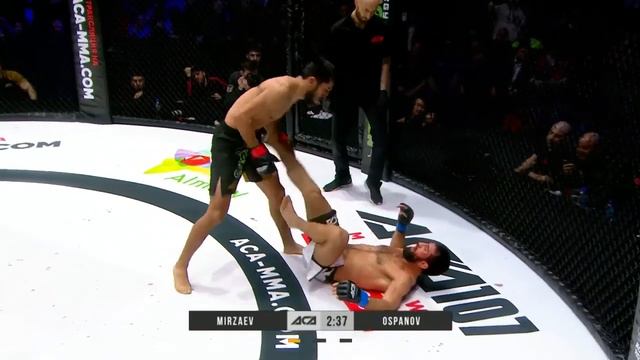 Ospanov vs Mirzaev. This guy needs to UFC смотреть онлайн