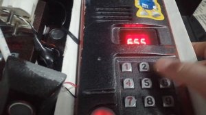 Как записать ключ на домофон Метаком мк2003.1