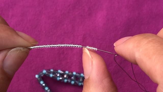 Arabian Nights bracelet tutorial | Right Angle Weave | Beaded Bracelet смотреть онлайн