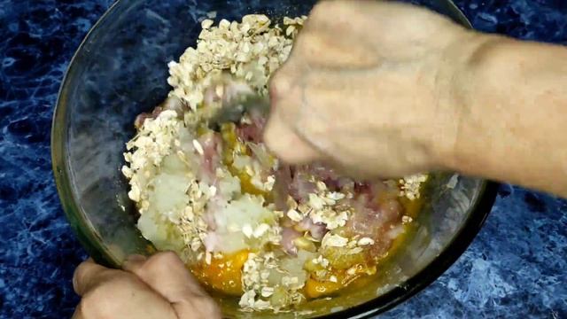 Свиные рубленные котлетки "Аля отбивные" смотреть онлайн