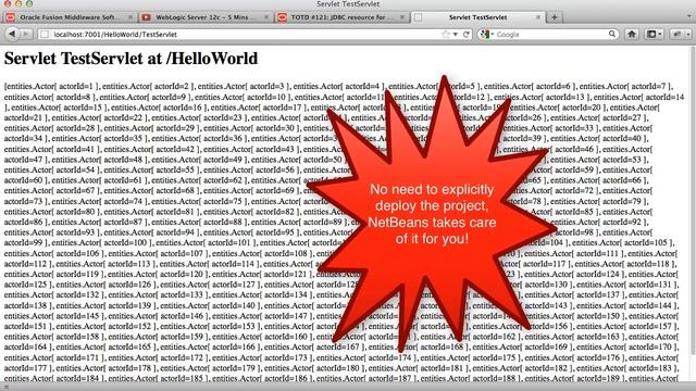 Java EE 6 using WebLogic 12c and NetBeans смотреть онлайн